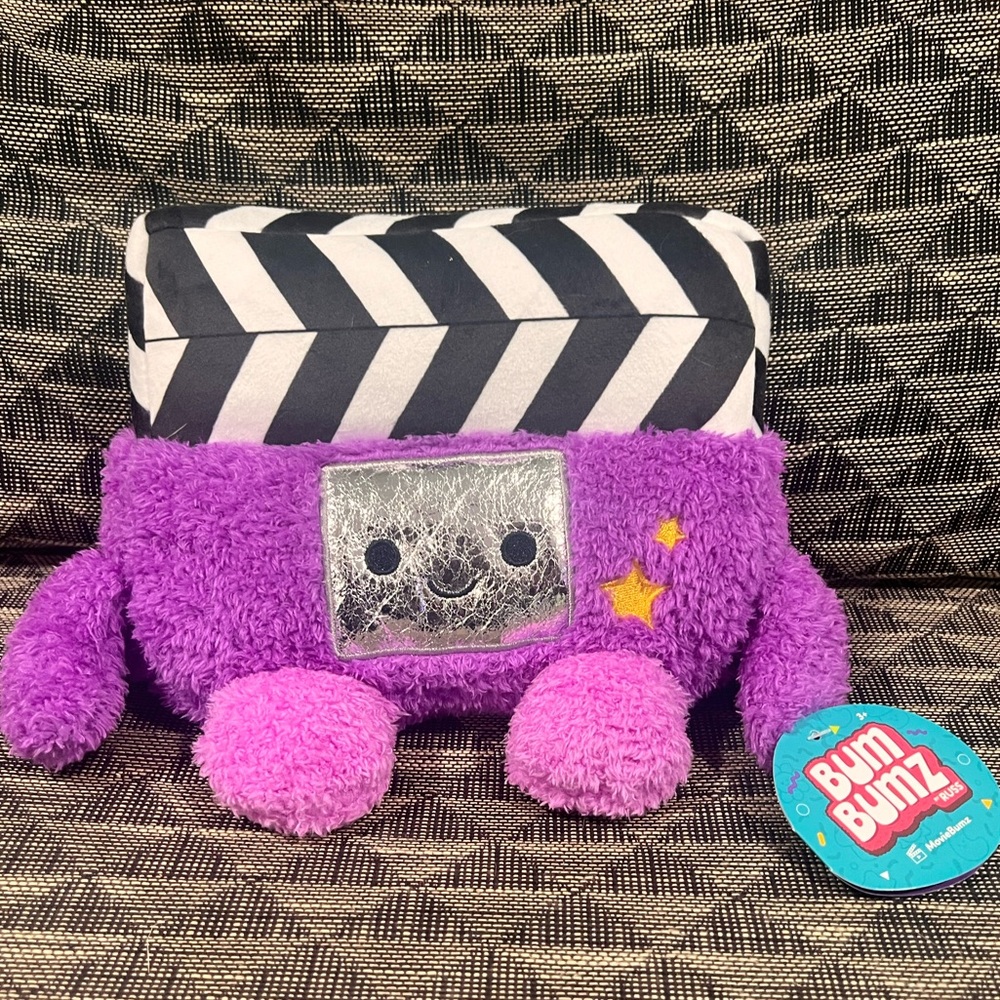 NWT Connie the Clapper Movie Bum Bumz 7.5”